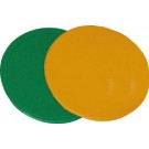 5" Poly Spots / Markers (Green) - 1 Dozen