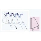 Portable Auger Anchors (Set of 4)