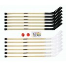 42" Wood Outdoor Hockey Set