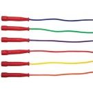 16' Colored Speed Jump Ropes - 2 Sets Of 6 (12 Total)