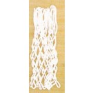 21" Heavy Duty Institutional Basketball Nets -White - Set Of 15