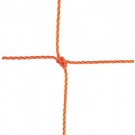 3.5mm Official Braided 5" Square Polyethylene Netting...Orange