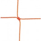 3.5mm Official Braided 5" Square Polyethylene Netting...Orange
