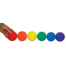 Rainbow Hi-Bounce Softballs - Set of 6