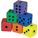 3" Foam Dice Set