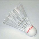 White Fast Speed Tournament Badminton Shuttlecocks From Carlton - 2 Tubes Of 6 (12 total)