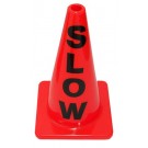 28" Message Cone with "Slow" (Set of 2)