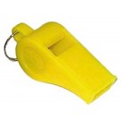 2" Yellow Official's Whistles - 1 Dozen