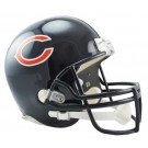 Chicago Bears NFL Riddell Full Size Deluxe Replica Football Helmet 