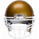 White Reinforced Oral Protection (ROPO-DW) Full Cage Football Helmet Face Guard from Schutt