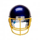 Gold Nose and Oral Protection (NOPO) Full Cage Football Helmet Face Guard from Schutt