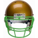 Kelly Green Reinforced Oral Protection (ROPO) Full Cage Football Helmet Face Guard from Schutt