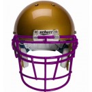 Purple Reinforced Jaw and Oral Protection (RJOP-DW) Full Cage Football Helmet Face Guard from Schutt