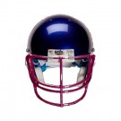 Maroon Nose and Oral Protection (NOPO) Full Cage Football Helmet Face Guard from Schutt