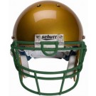 Dark Green Reinforced Oral Protection (ROPO-UB) Full Cage Football Helmet Face Guard from Schutt