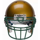 Dark Green Reinforced Oral Protection (ROPO-UB-DW) Full Cage Football Helmet Face Guard from Schutt