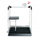 Seca 684 Multifunctional Scale with Handrail and Fold-Up Seat (800 Pound Capacity)