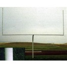 Aluminum High School Football Gooseneck Goal Post - One Pair (23'4" Crossbar)