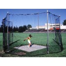 Track High School Discus Cage - Permanent